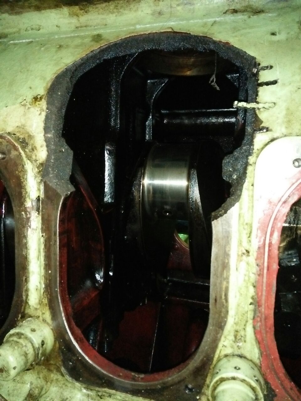 crack repair of cast iron engine block RA Power Solutions