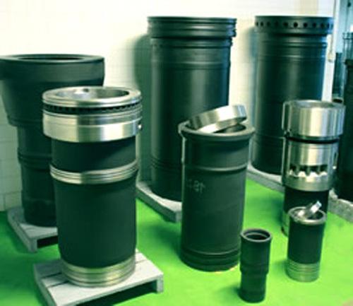 Cylinder Liners & Sleeves of MAN Diesel Engine