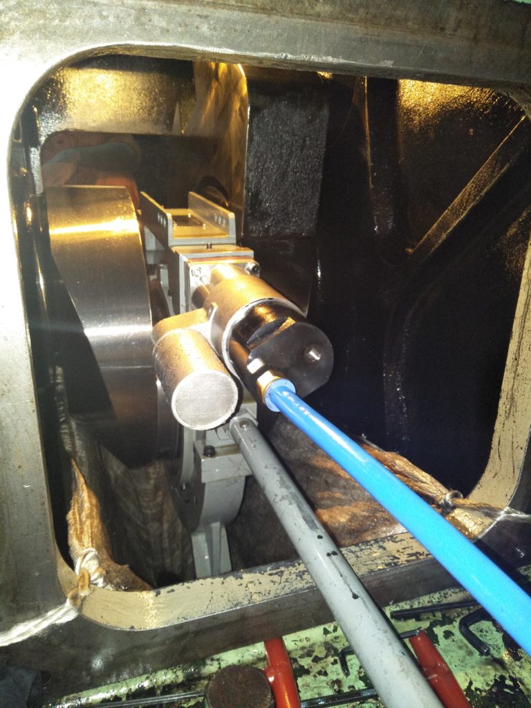 Repair of Crankshaft by Portable Crankshaft Grinding Machine