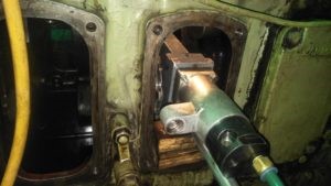 Onsite Crankshaft Repair by Portable Grinding Equipment